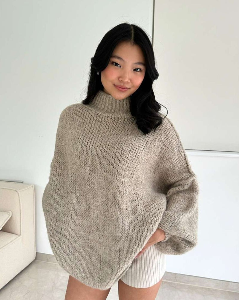 Celine Strickpullover Mauve