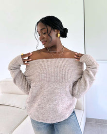 Kelly Strickpullover braun