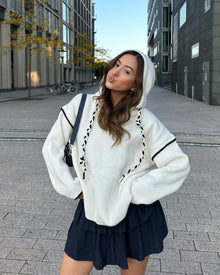 Emily Strickpullover Creme