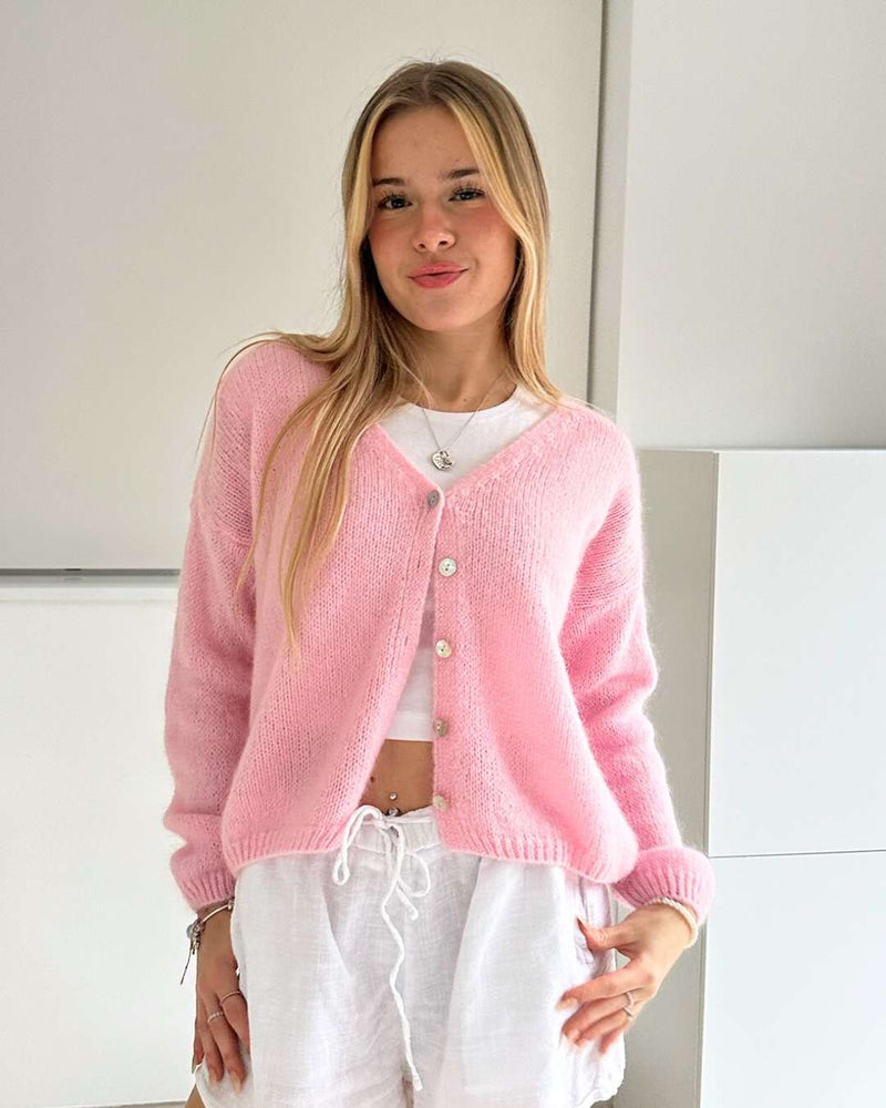 Taylor Strickjacke Babyrosa