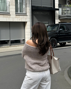 Kelly Strickpullover braun