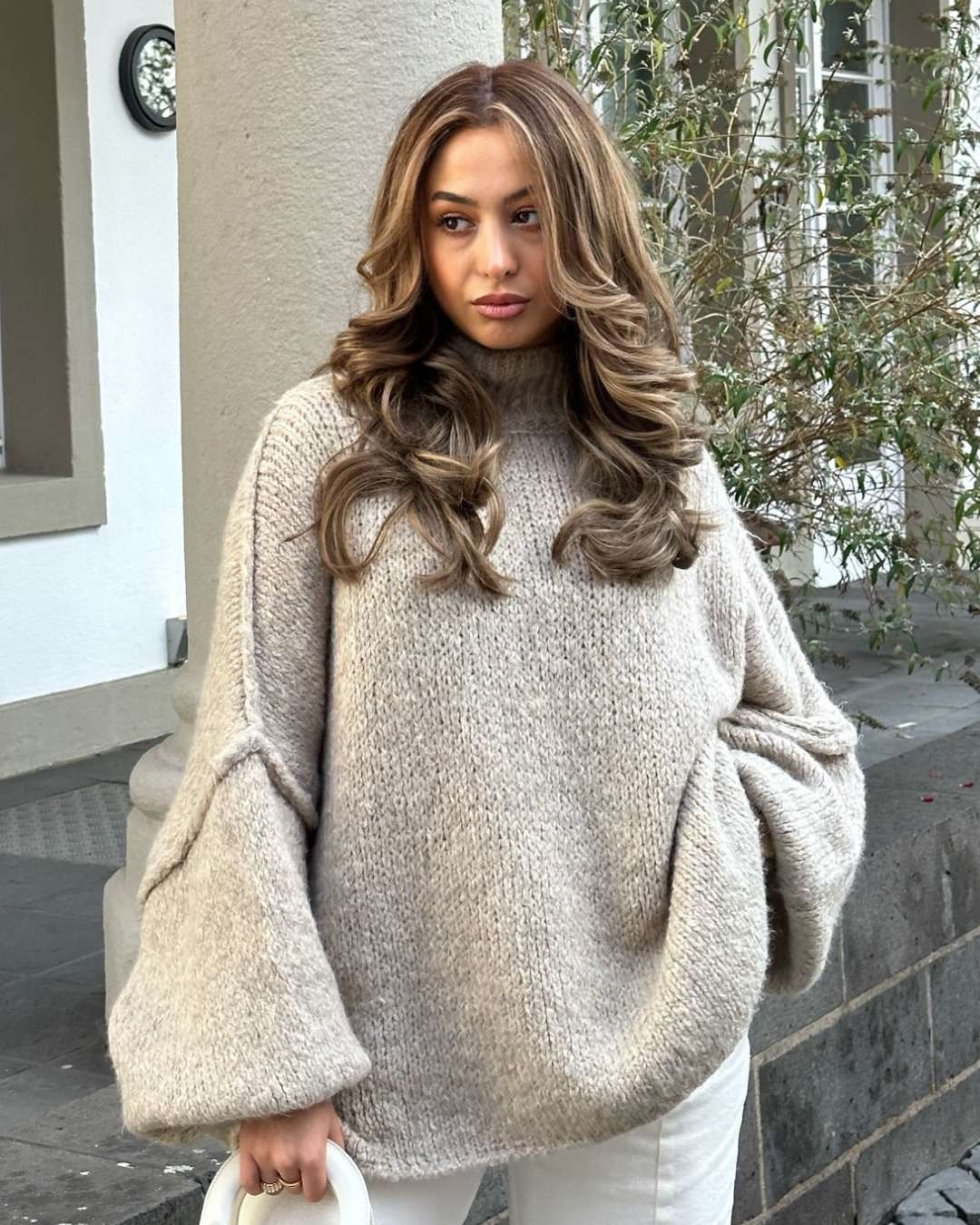 Celine Strickpullover Mauve