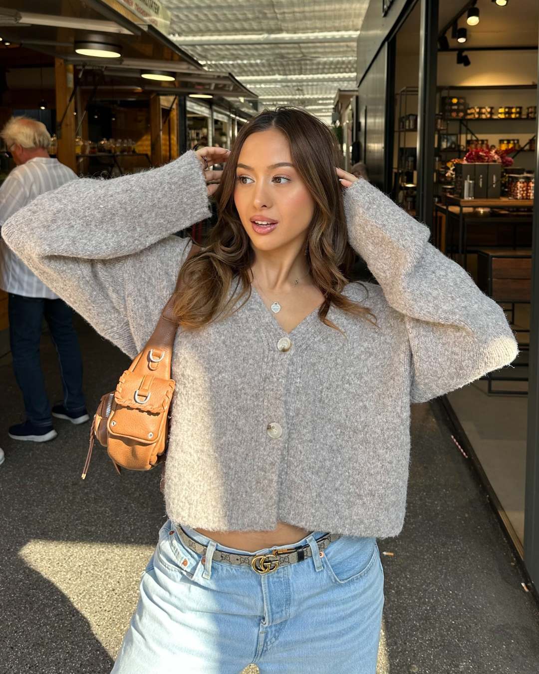 Kendall Strickpullover Mauve