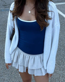 Taylor Strickjacke cremeweiß