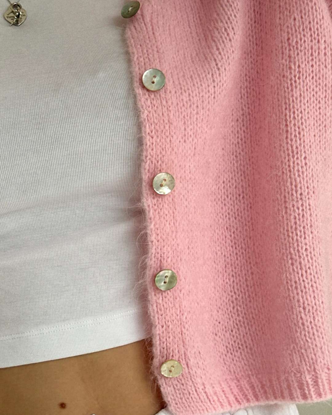 Taylor Strickjacke Babyrosa