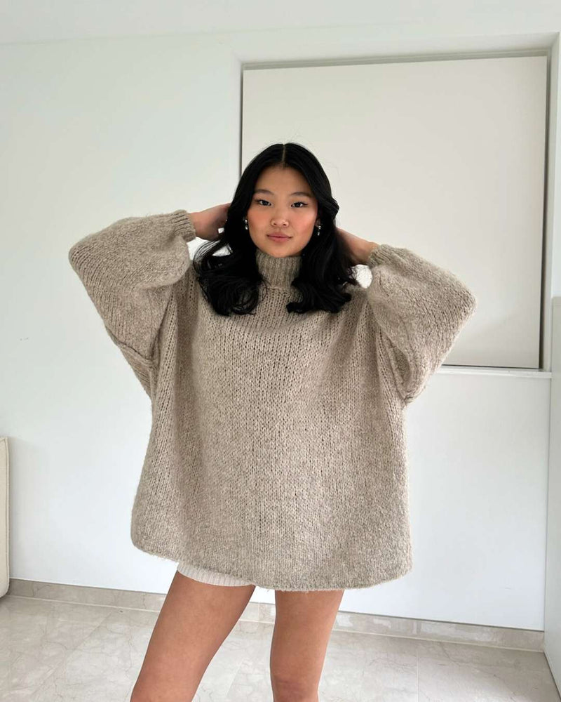 Celine Strickpullover Mauve
