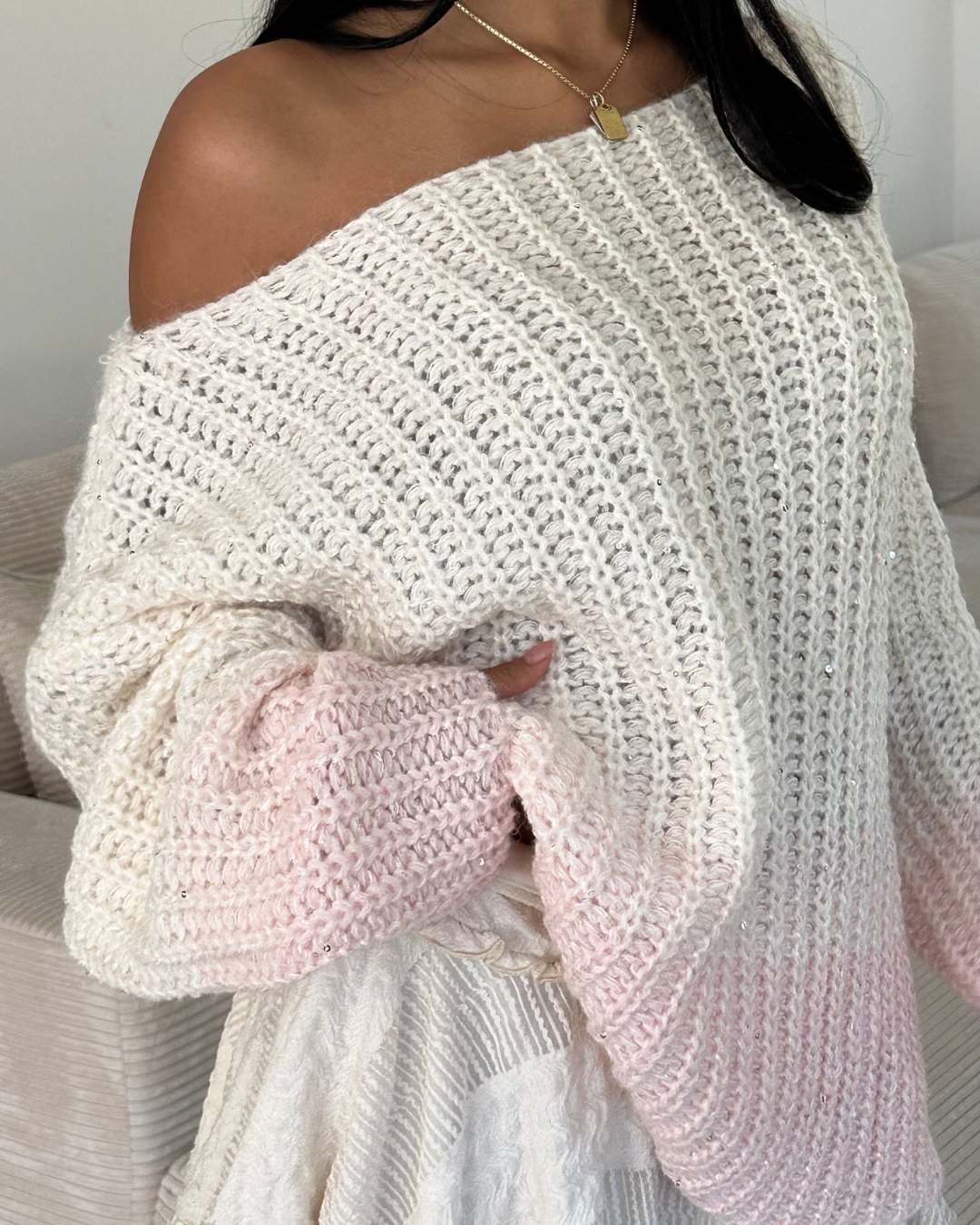 Sophia Strickpullover rosa