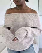 Kelly Strickpullover braun