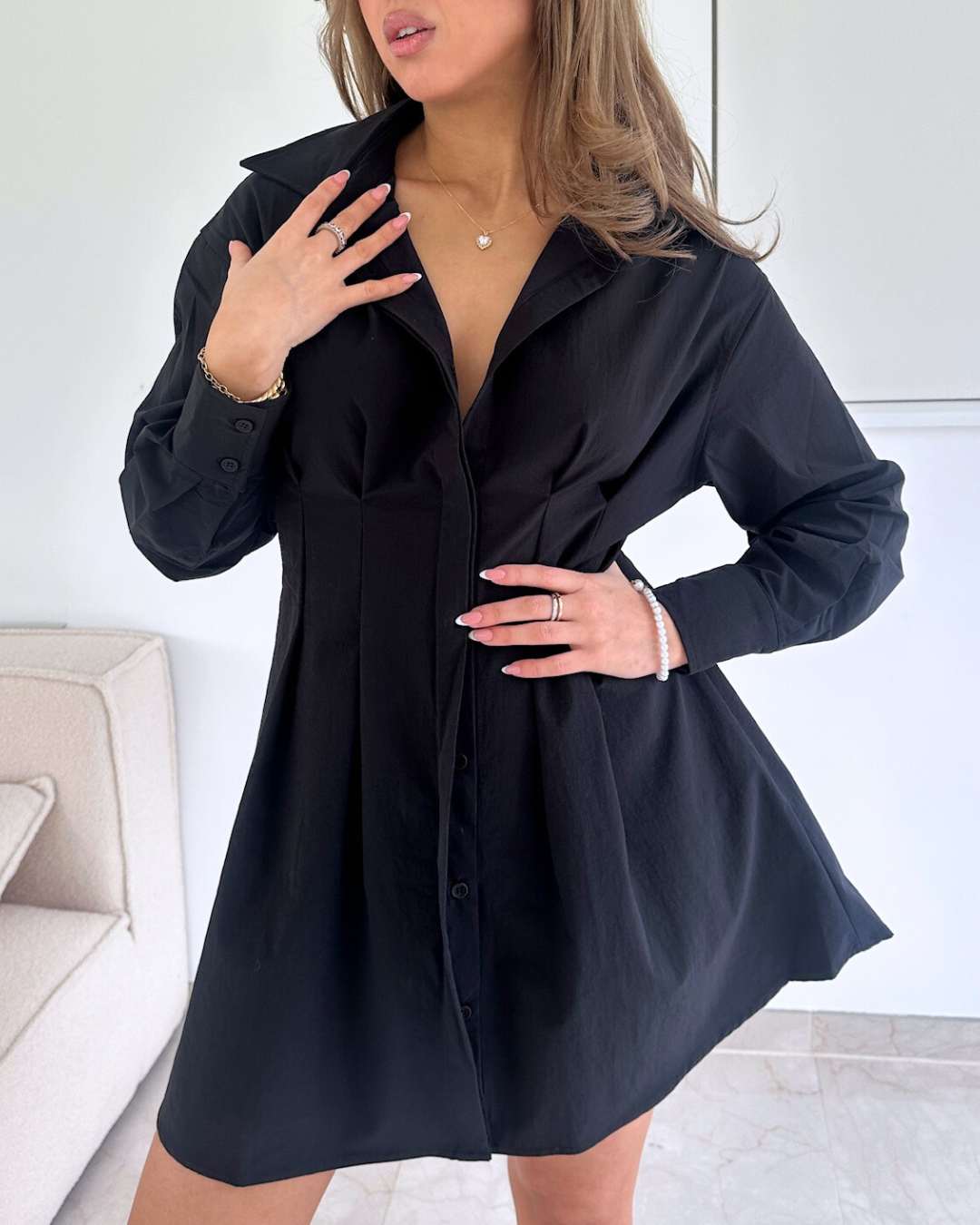 Maria bügelfreies Kleid