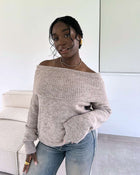 Kelly Strickpullover braun