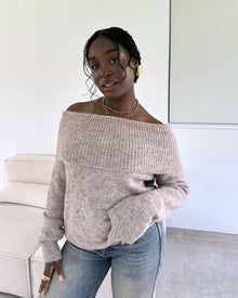 Kelly Strickpullover braun